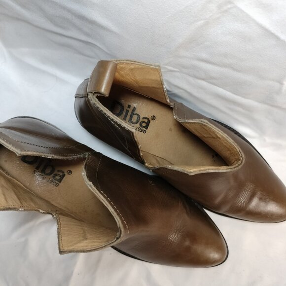 Diba True Brown leather booties size 7 - Picture 3 of 8